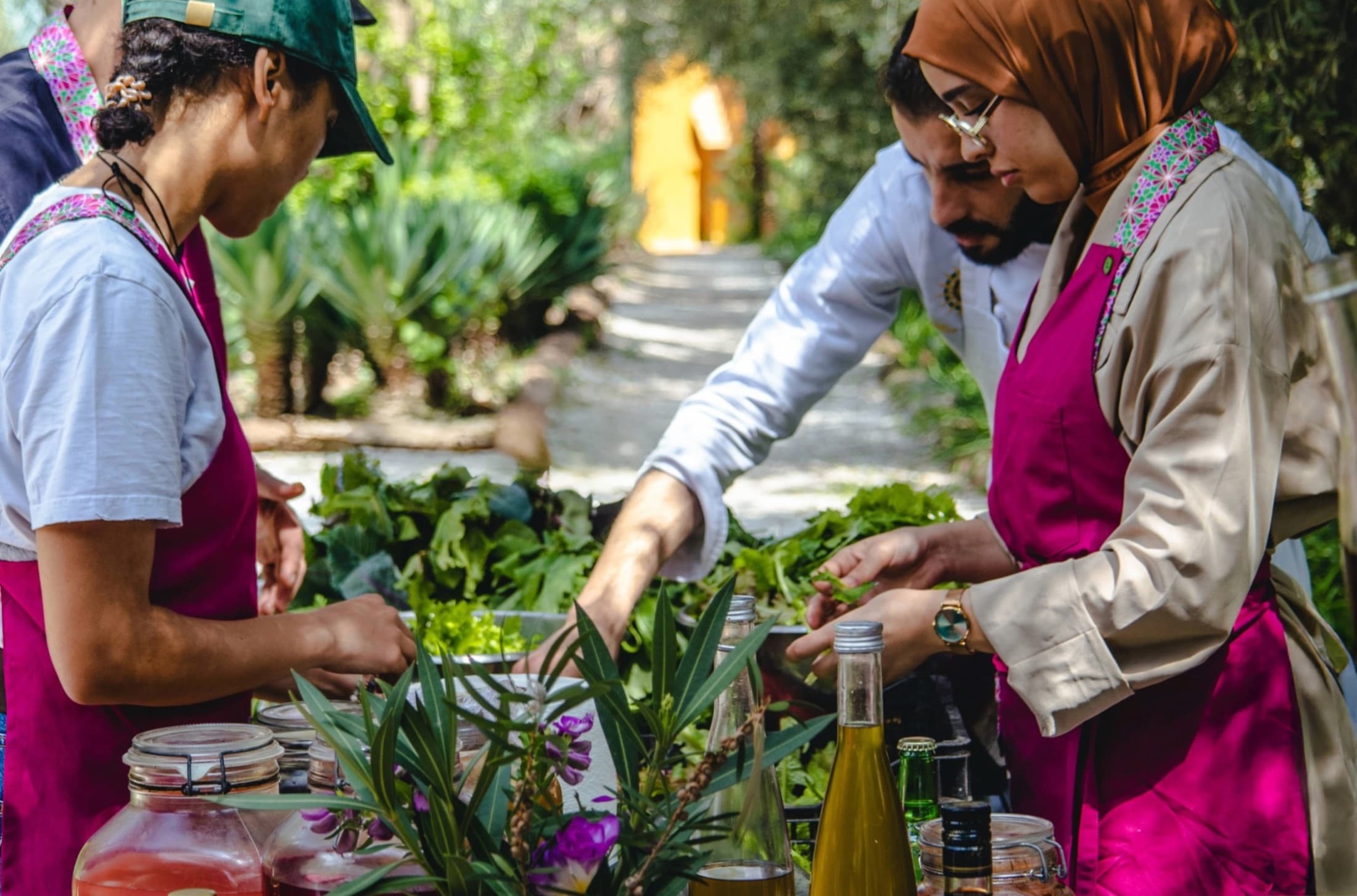 COOKING CLASS — Jnane Tamsna