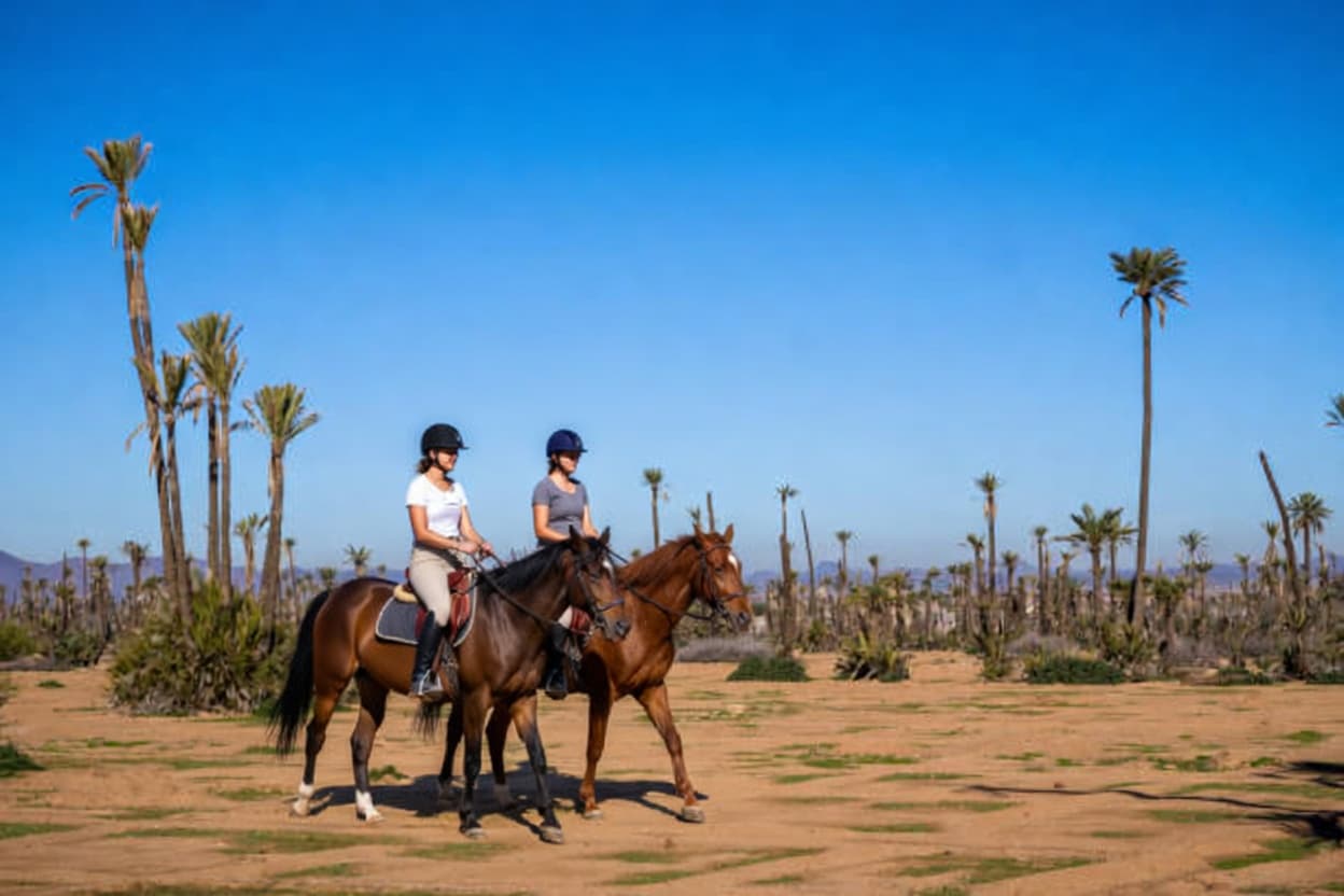HORSEBACK RIDING — Jnane Tamsna